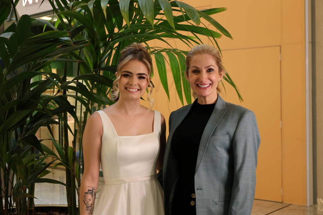 FEIRA BEM CASADOS  A&ccedil;&atilde;o no Shopping P&aacute;tio Chapec&oacute; inspira casais a revelarem o motivo da escolha pel